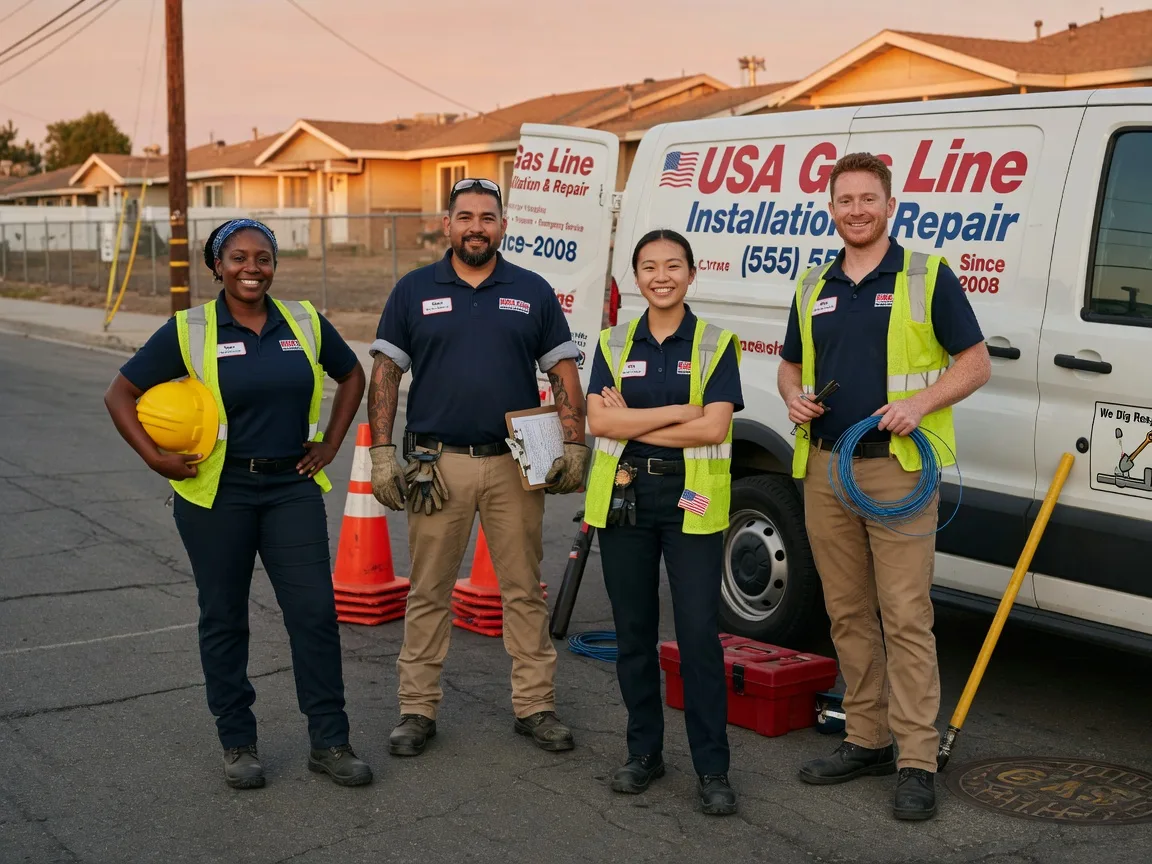 Gas Line Installation company in Portland, TX